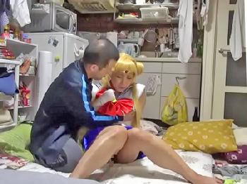 海を越えていつまでも大人気なセーラーコスプレの女と膣射中出し交尾