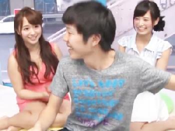 経験豊富な美女コンビがマジックミラー号でSEX未経験男を迎えてが筆おろしフルコースのおもてなし