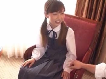 真面目で大人しそうな女子校生がまさかの援交!!ホテルでプライベートSEX