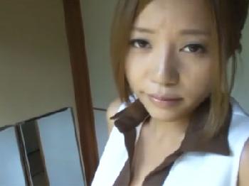 妖艶な瞳で見つめてくるボイン痴女→耐えきれずに旅館内で全身全霊SEX