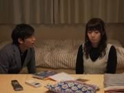 イケメンに抱かれて赤面する巨乳美少女との性行為