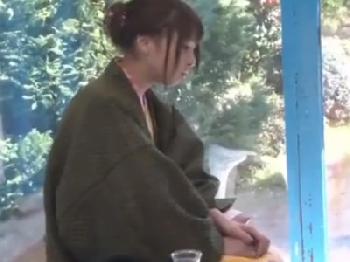 和服姿の素人をマジックミラー号に連れ込み→マッサージと言葉巧みに騙して種付け性交!!