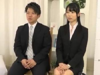 会社の先輩と膣射交尾した女性会社員