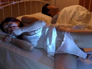義理息子に浮気セックスを盗撮されたとても綺麗な人妻が弱みの握られ中出し性奴隷に…