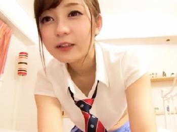 モデル級なスタイル＆ルックスの天然娘が素人ペニスと即挿入!!