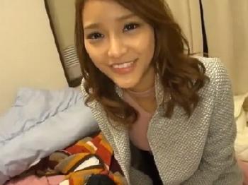 中野でナンパしたガチ女性会社員→脱いだら巨乳の感度抜群ビッチだった