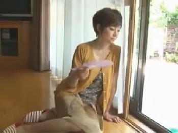 美ボディキープしてるショートヘア熟女の不貞交尾