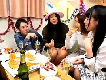 パリピな同級生のせいで酒を飲まされ寝取られられた彼女!!悪ノリ過ぎる大乱交で種付け調教