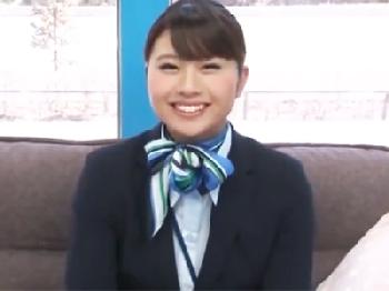 現役キャビンアテンダントさんとハメ撮り開始!!品行方正な顔して性行為を愛してやまない美女とハードピストン