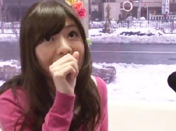 女子アナウンサー風な女子大生がナンパでマジックミラー号に乗り込み即挿入