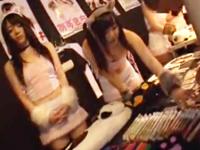 売れない地下アイドルがライブの合間にファンに脅され性的暴行膣内射精被害!!