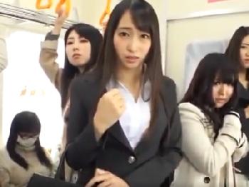 女性専用車両でタイムストップ!!好きな女に挿入して種付けし放題W