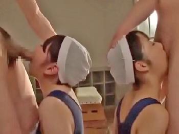 終始イラマのみ発射はもちろん喉奥にされて白目剥いてだらしなく放心するしかない女子校生