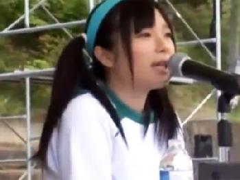 保護者を装い体育祭に侵入した強姦魔がツインテール童顔娘を青姦強姦