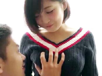 パッと見ピュアそうなのに魅力的な女体の黒髪童顔女子と真昼間からホテルで性行為