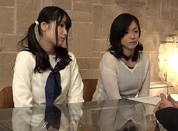 とても綺麗な親子を犯す冷酷非道な親子丼が完成!!媚薬で性的欲望が煽られた娘も母も同時に犯す快感3P