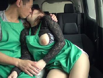 車内カメラは全てみていた…寝取られた巨乳人妻のカーセックスを盗撮