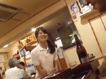 定食屋の若女将婦女暴行!!営業終わりに待ち伏せして店内で顔面射精交尾