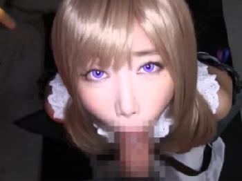 マゾなコスプレ美少女を拘束して過激なアナル調教性交