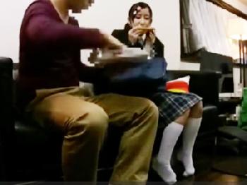 家出中のJCを自宅に連れ込み性的暴行する冷酷非道な男