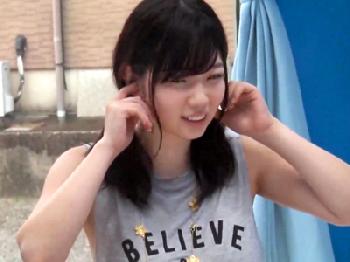 サークル友人でマジックミラー号に乗車→そのまま巨乳晒してコンドーム非装着の膣内射精交尾開始W