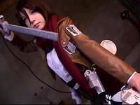 アニメコスプレ美少女のアナルに巨根をぶち込み中出し