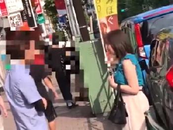 ガチで街中でナンパした美麗乳房の素人!!推定Hカップはある乳を揺らして情熱的性行為