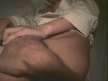 夜這いされ撮影されながら性的凌辱されるボインお姉さん