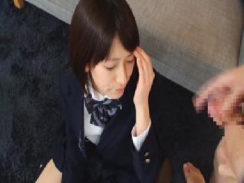魅力的な女子校生のフェラチオご奉仕で射精しないわけないんだよなぁ