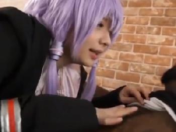 結月ゆかりなコスプレイヤーの猥褻女性器に黒人ペニスぶち込み中出し!!