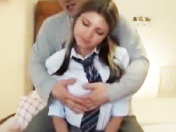 アナルSEXでケツメドガバガバになってしまった白人女子校生とハメ撮り