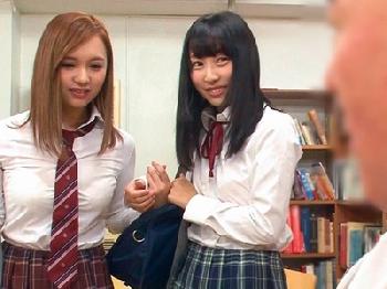 再婚相手の連れ子姉妹を両方欲情させて最高な3P近親タブーSEXに!!