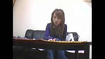 風俗の面接で犯されるキャバ嬢を盗み撮り