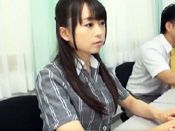 巨乳の可愛い部下と二人きりで残業してたら興奮して性暴行W