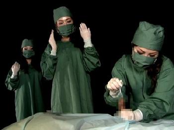 閲覧注意!!サディスティック菊座科の実態…マゾ男には艶めかしい3人の女性医師による終わらない改造