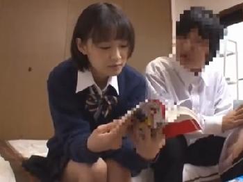 好きでもない後輩男に挿入される美少女女子校生