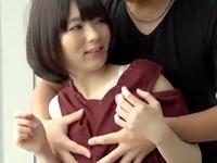 真っ昼間からホテルで親密な性行為するモチ肌娘たち