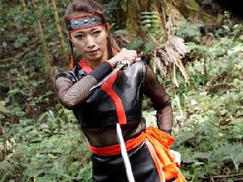 伊賀の凄く綺麗なくノ一が快楽洗脳され媚薬セックスに堕ちていく!!