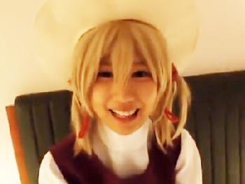童顔のコスプレ娘が撮影会の後にホテル直行→色情狂親父とハメ撮り開始