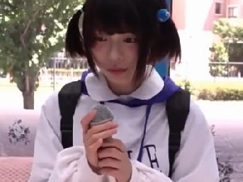 専門学生をマジックミラー号に連れ込み顔面射精SEX