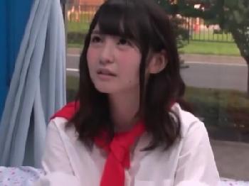 素人女子大生を言葉巧みに騙してマジックミラー号に連れ込み→コンドーム未装着で膣射性交