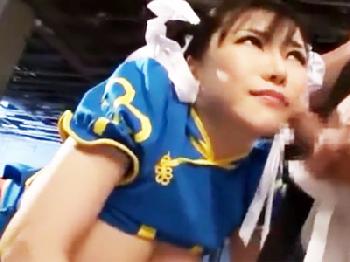 巨乳ファイターでも快楽には勝てないW