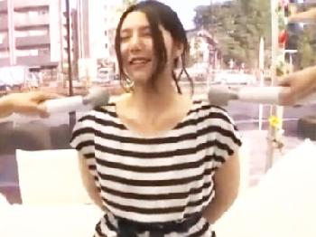 とても綺麗な人妻ナンパ→他人棒にマジいきする