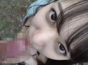 自ら露出を撮影する変態性癖女子校生に忍び寄ってゴムなし挿入孕ませ射精