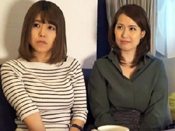 ビッチ親子をナンパ→二人揃って巨根で乱れまくりW