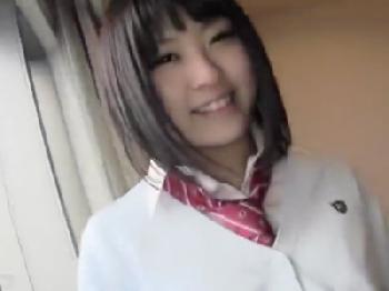 ツイッターで知り合った女子校生とホテルで中出し性交!!