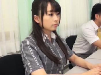 秘密にしたい弱みを掴まれている元彼に逆らえず社内で性的凌辱される美女会社員