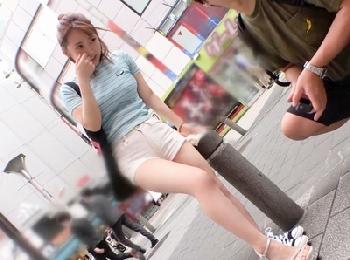 池袋で見つけたモチモチ系巨乳の21歳素人さんとその日のうちに性行為する!!