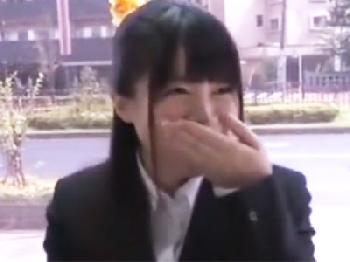 新人女性会社員がマジックミラー号で上司と膣射交尾