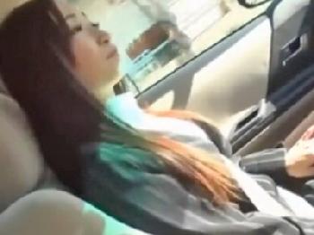 巨乳女性会社員ガチナンパ→車内に連れこんで乳房射精性交!!